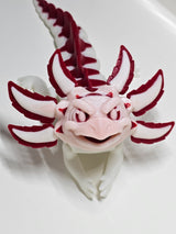 Velvet Cake Articulated Axolotl Figure