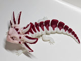 Velvet Cake Articulated Axolotl Figure