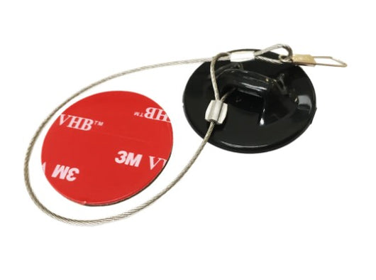 DKAM Camera Tether Stainless Steel with 3M Sticker