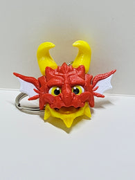 Hells Rage Dragonhead Keyring