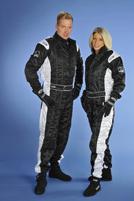 Speed Level 2 CIK/FIA Suit Black/White Size - 170/176