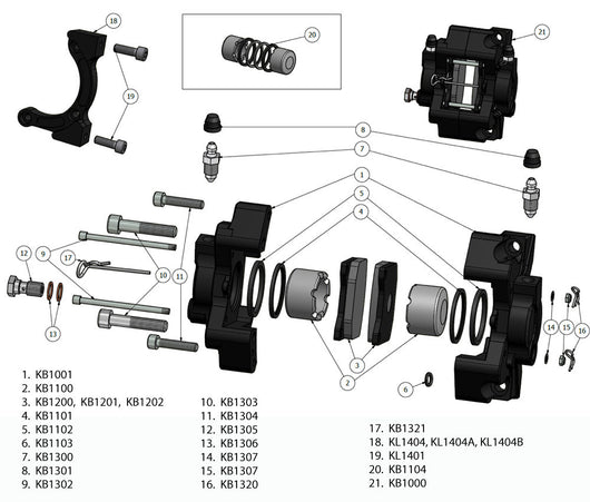 MS Kart Rear Brake Pads - S273 Soft