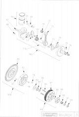 Vortex Mini ROK Drive Sprocket Bolts